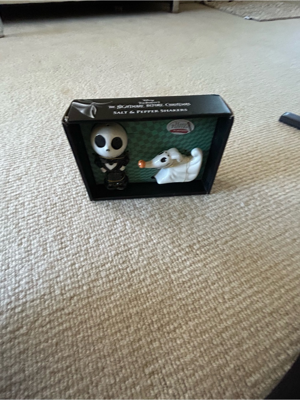 Jack & Zero Salt and Pepper Shakers - Black and White
